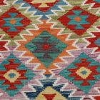 Kilim szőnyeg Chobi 148x102 kézi szövésű afgán gyapjú kilim