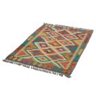 Chobi Kilim szőnyeg 119x89 kézi szövésű afgán gyapjú kilim