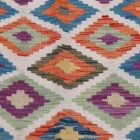 Chobi Kilim szőnyeg 119x89 kézi szövésű afgán gyapjú kilim