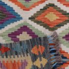 Chobi Kilim szőnyeg 119x89 kézi szövésű afgán gyapjú kilim