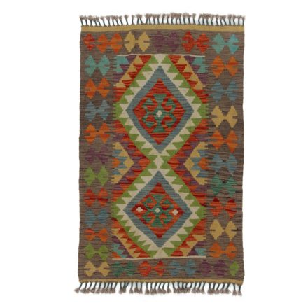 Kilim szőnyeg Chobi 125x79 kézi szövésű afgán gyapjú kilim