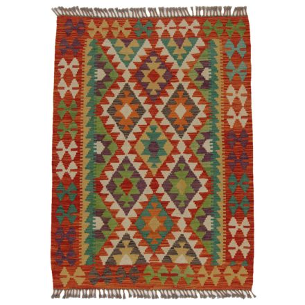 Afgán Kilim szőnyeg 144x107 kézi szövésű etnikai kilim