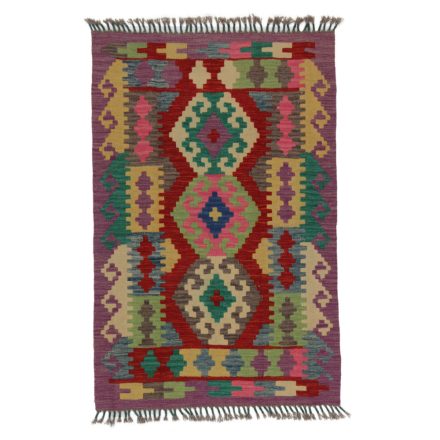 Kilim szőnyeg Chobi 83x124 kézi szövésű afgán gyapjú kilim