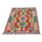 Kilim szőnyeg Chobi 83x124 kézi szövésű afgán gyapjú kilim