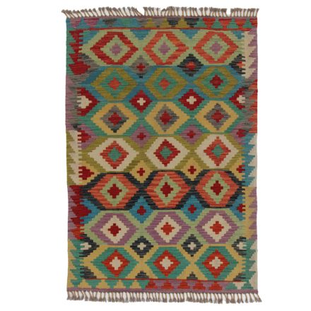 Chobi Kilim szőnyeg 147x103 kézi szövésű gyapjú kilim