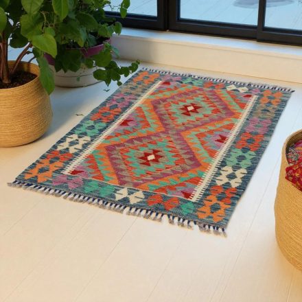 Afgán Kilim szőnyeg Chobi 125x91 kézi szövésű etnikai kilim