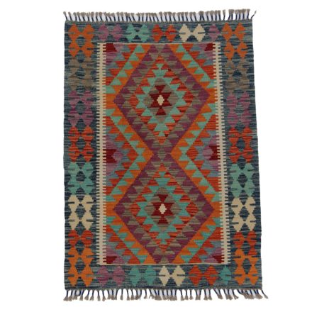 Afgán Kilim szőnyeg Chobi 125x91 kézi szövésű etnikai kilim