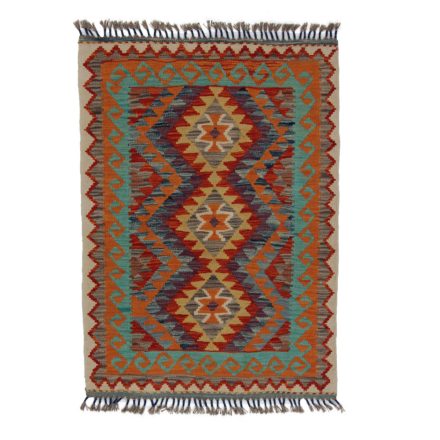 Kilim szőnyeg Chobi 85x119 kézi szövésű afgán gyapjú kilim