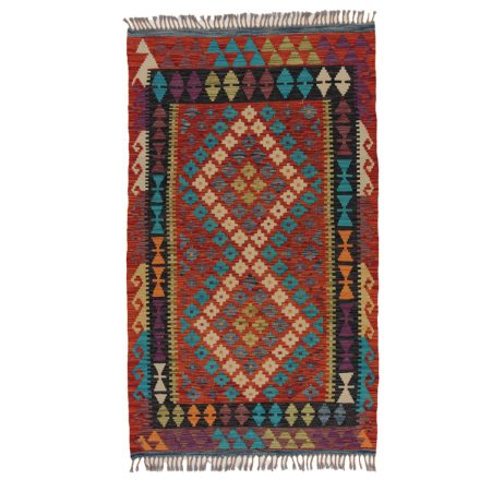 Kilim szőnyeg Chobi 174x103 kézi szövésű afgán gyapjú kilim