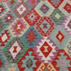 Kilim szőnyeg Chobi 253x179 kézi szövésű afgán gyapjú kilim