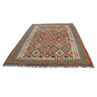 Kilim szőnyeg Chobi 203x294 kézi szövésű afgán gyapjú kilim