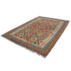 Kilim szőnyeg Chobi 203x294 kézi szövésű afgán gyapjú kilim