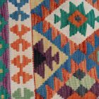 Kilim szőnyeg Chobi 203x294 kézi szövésű afgán gyapjú kilim