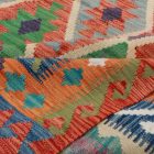 Kilim szőnyeg Chobi 207x300 kézi szövésű afgán gyapjú kilim