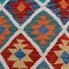Kilim szőnyeg Chobi 209x303 kézi szövésű afgán gyapjú kilim