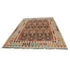 Kilim szőnyeg Chobi 205x288 kézi szövésű afgán gyapjú kilim
