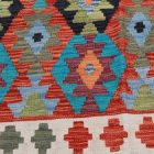 Kilim szőnyeg Chobi 205x288 kézi szövésű afgán gyapjú kilim