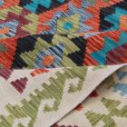 Kilim szőnyeg Chobi 205x288 kézi szövésű afgán gyapjú kilim