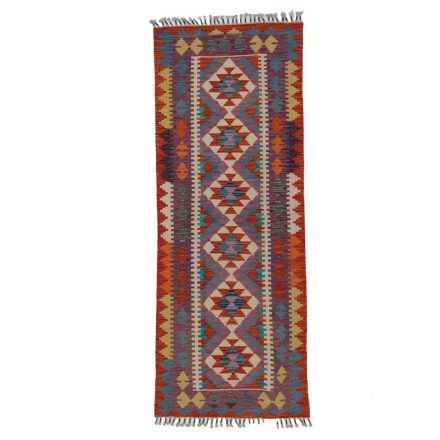 Kilim futószőnyeg Chobi 73x193 kézi szövésű afgán gyapjú kilim