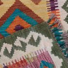Kilim szőnyeg Chobi 80x57 kézi szövésű afgán gyapjú kilim