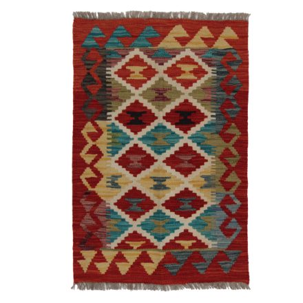 Kilim szőnyeg Chobi 90x59 kézi szövésű afgán gyapjú kilim