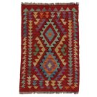 Etnikai Kilim szőnyeg Chobi 98x67 kézi szövésű afgán gyapjú kilim