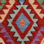 Etnikai Kilim szőnyeg Chobi 98x67 kézi szövésű afgán gyapjú kilim