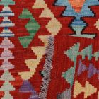 Etnikai Kilim szőnyeg Chobi 98x67 kézi szövésű afgán gyapjú kilim