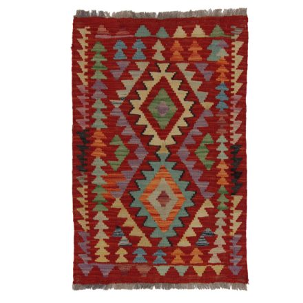 Etnikai Kilim szőnyeg Chobi 98x66 kézi szövésű afgán gyapjú kilim