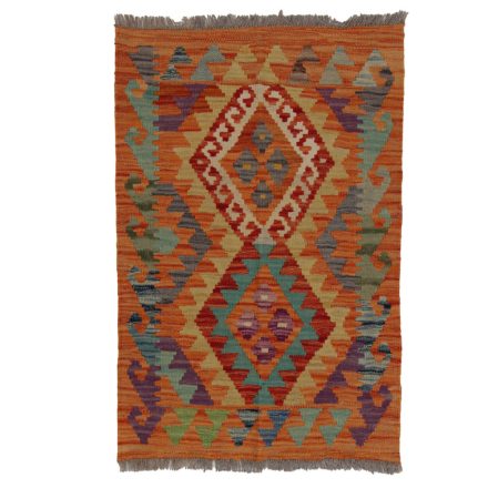 Etnikai Kilim szőnyeg Chobi 95x64 kézi szövésű afgán gyapjú kilim