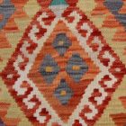 Etnikai Kilim szőnyeg Chobi 95x64 kézi szövésű afgán gyapjú kilim