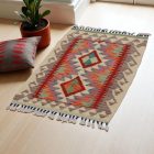 Kilim szőnyeg Chobi 84x60 kézi szövésű afgán gyapjú kilim