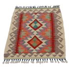 Kilim szőnyeg Chobi 84x60 kézi szövésű afgán gyapjú kilim