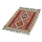 Kilim szőnyeg Chobi 84x60 kézi szövésű afgán gyapjú kilim