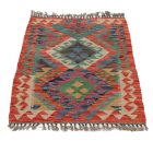 Etnikai Kilim szőnyeg Chobi 94x66 kézi szövésű afgán gyapjú kilim