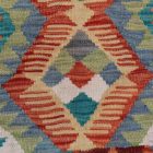 Kilim szőnyeg Chobi 80x62 kézi szövésű afgán gyapjú kilim