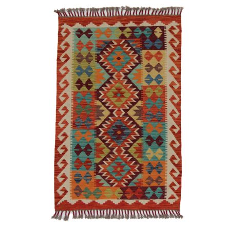 Chobi Kilim szőnyeg 125x81 kézi szövésű gyapjú kilim