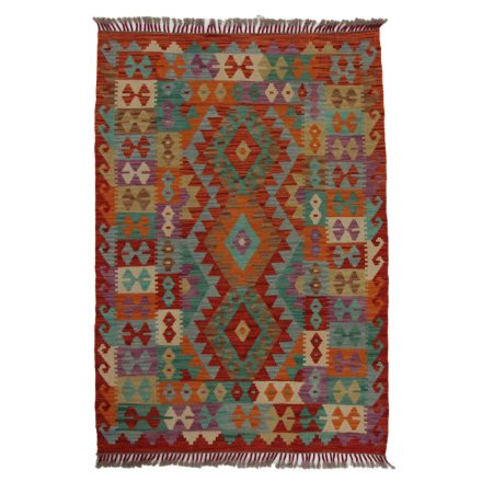 Kilim szőnyeg Chobi 149x105 kézi szövésű afgán gyapjú kilim