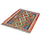 Chobi Kilim szőnyeg 126x88 kézi szövésű afgán gyapjú kilim
