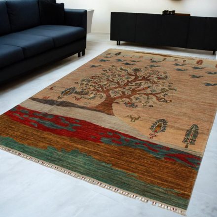 Keleti szőnyeg Afshar naqsha 200x299 kézi csomózású afgán szőnyeg
