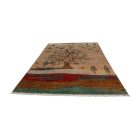 Keleti szőnyeg Afshar naqsha 200x299 kézi csomózású afgán szőnyeg