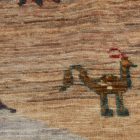 Keleti szőnyeg Afshar naqsha 200x299 kézi csomózású afgán szőnyeg