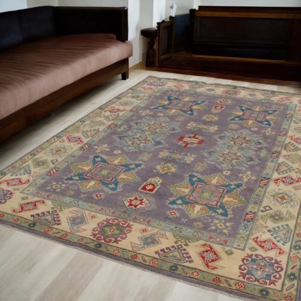 Kazak szőnyeg 200x299 kézi csomózású afgán szőnyeg