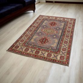 Kazak szőnyeg 123x187 kézi csomózású afgán szőnyeg