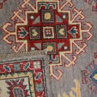 Kazak szőnyeg 123x187 kézi csomózású afgán szőnyeg