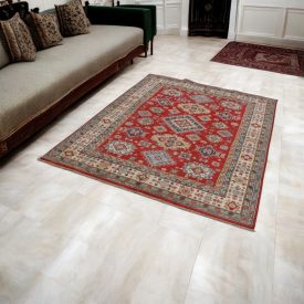 Kazak szőnyeg 151x200 keleti kézi csomózású szőnyeg