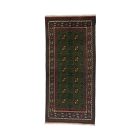 Keleti futószőnyeg Aqcha Bukhara 96x205 kézi csomózású afgán szőnyeg