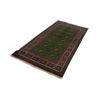 Keleti futószőnyeg Aqcha Bukhara 96x205 kézi csomózású afgán szőnyeg