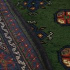 Keleti futószőnyeg Aqcha Bukhara 96x205 kézi csomózású afgán szőnyeg