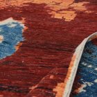 Keleti szőnyeg Afshar naqsha 197x290 kézi csomózású afgán szőnyeg